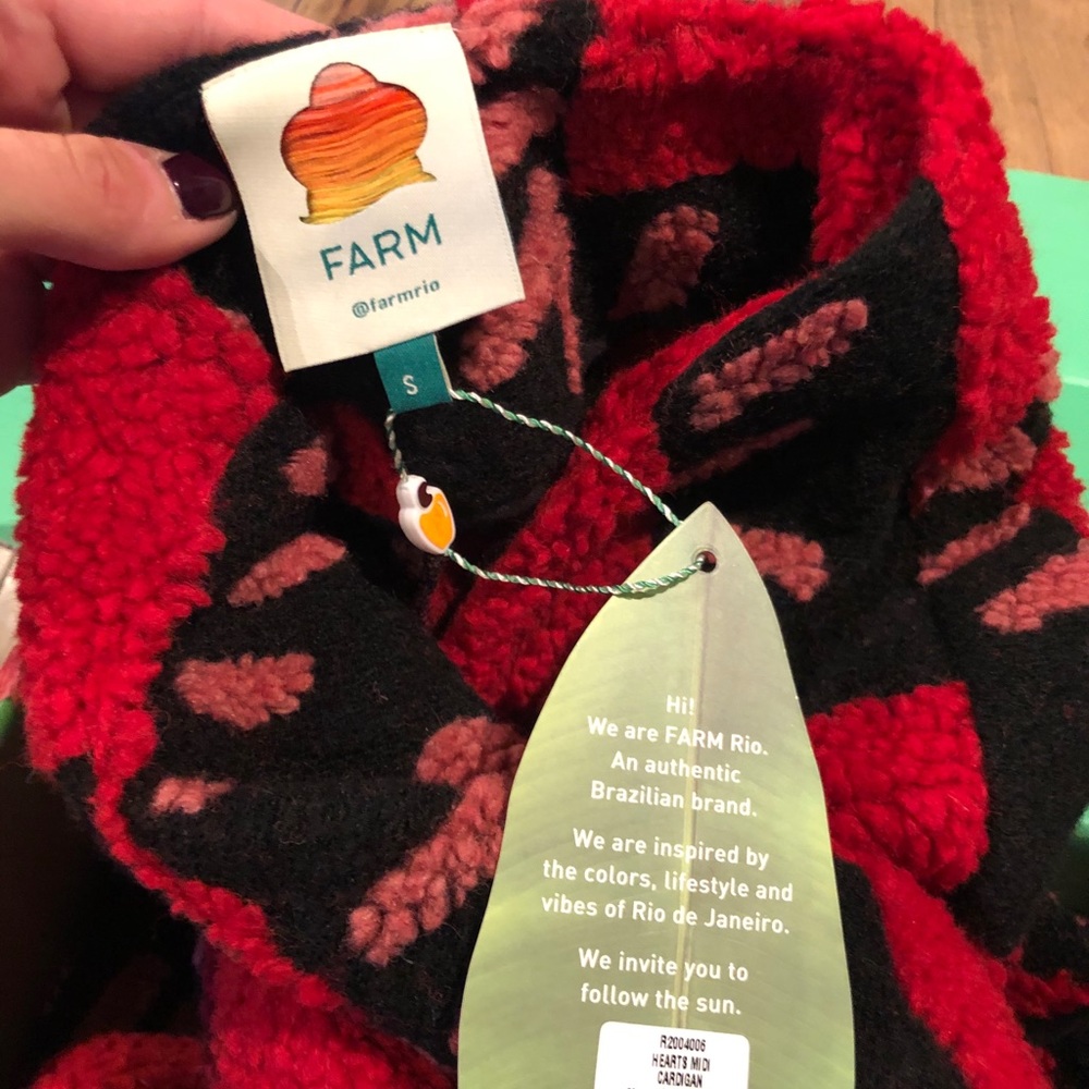 Farm rio hearts cardigan - Picture 3 of 3